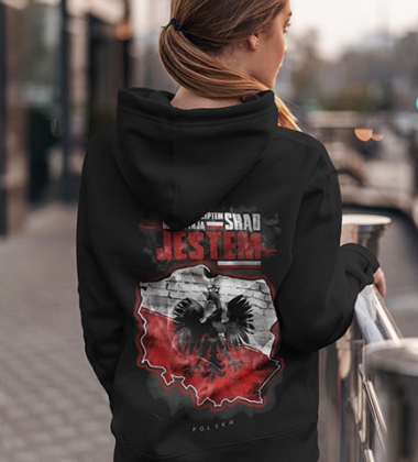 Damska bluza z kapturem NIE MÓWIE